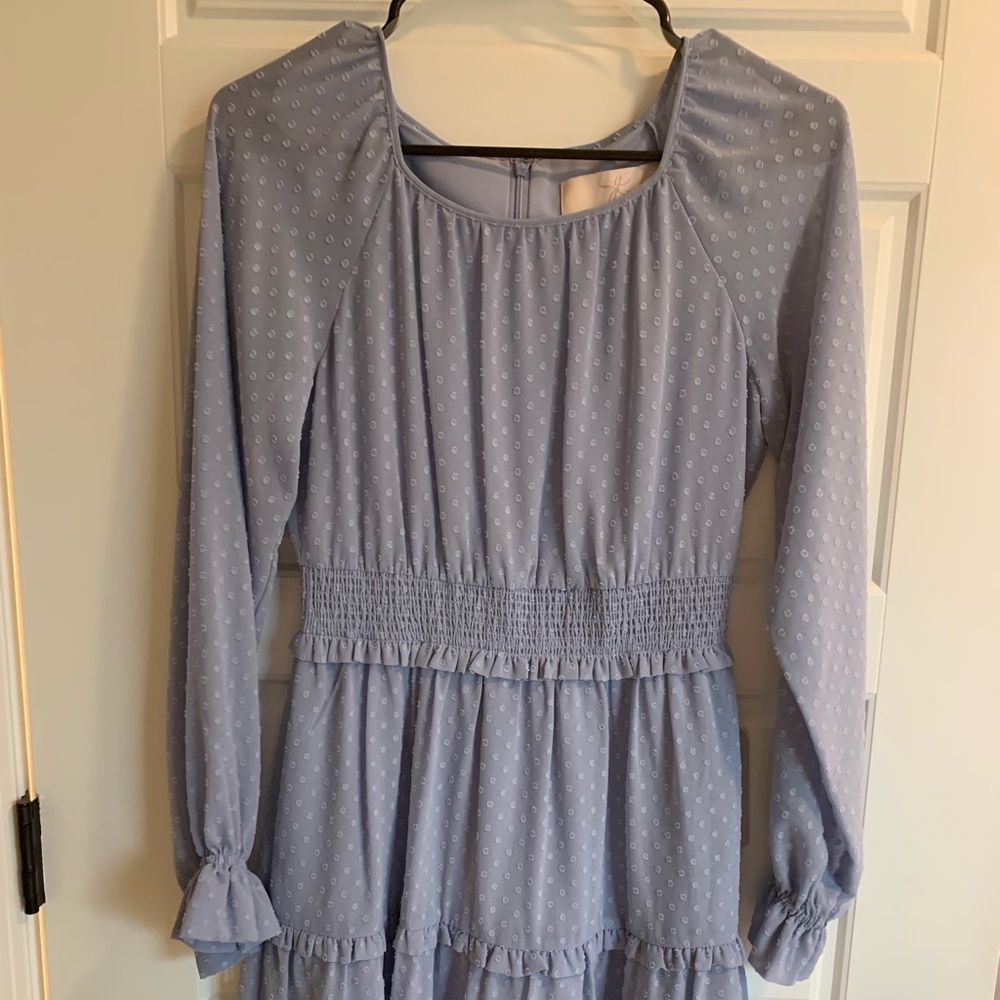 Gal Meets Glam Periwinkle Adeline Dress